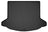 Husky WeatherBeater Floor Mats for 2021 2020 2019 2018 2017 Mazda CX-5 [Covers Cargo (Trunk), Black] | 28641