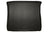 Husky WeatherBeater Floor Mats for 2015 2014 2013 2012 2011 2010 Mercedes-Benz GLK350 [Covers Cargo (Trunk), Black] | 28821