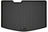 Husky WeatherBeater Floor Mats for Bolt EV/Volt [Covers Cargo (Trunk), Black] | 42111