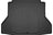 Husky WeatherBeater Floor Mats for 2020 2019 2018 2017 Hyundai Elantra [Covers Cargo (Trunk), Black] | 48861
