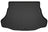 Husky WeatherBeater Floor Mats for 2020 2019 2018 2017 2016 Toyota Prius [Covers Cargo (Trunk), Black] | 48991