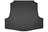 Husky WeatherBeater Floor Mats for 2021 2020 2019 2018 2017 2016 Nissan Maxima [Covers Cargo (Trunk), Black] | 49611