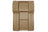 Husky WeatherBeater Floor Mats for Cadillac/Chevrolet/GMC [Covers Center Piece, Tan] | 81243