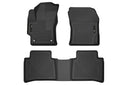 Husky WeatherBeater Floor Mats for Corolla/Highlander [Covers Front & Rear Row, Black] | 95751