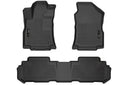 Husky WeatherBeater Floor Mats for 2021 2020 2019 Subaru Ascent [Covers Front & Rear Row, Black] | 95871