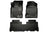 Husky WeatherBeater Floor Mats for 2014 2013 2012 Chevrolet Captiva Sport [Covers Front & Rear Row, Black] | 96321