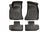 Husky WeatherBeater Floor Mats for 2015 2014 2013 2012 2011 Dodge Challenger [Covers Front & Rear Row, Black] | 98071