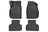 Husky WeatherBeater Floor Mats for 2010 2009 2008 2007 2006 2005 Chevrolet Cobalt [Covers Front & Rear Row, Black] | 98101