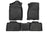 Husky WeatherBeater Floor Mats for Chevrolet/GMC [Covers Front & Rear Row, Black] | 98211