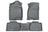 Husky WeatherBeater Floor Mats for Chevrolet/GMC [Covers Front & Rear Row, Gray] | 98212