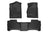 Husky WeatherBeater Floor Mats for Chevrolet/GMC [Covers Front & Rear Row, Black] | 98231