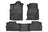 Husky WeatherBeater Floor Mats for Chevrolet/GMC [Covers Front & Rear Row, Black] | 98241
