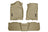 Husky WeatherBeater Floor Mats for Cadillac/Chevrolet/GMC [Covers Front & Rear Row, Tan] | 98253