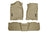 Husky WeatherBeater Floor Mats for Cadillac/Chevrolet/GMC [Covers Front & Rear Row, Tan] | 98263