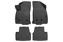 Husky WeatherBeater Floor Mats for 2019 2018 2017 2016 Chevrolet Volt [Covers Front & Rear Row, Black] | 98281