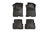 Husky WeatherBeater Floor Mats for 2010 2009 2008 Ford Focus [Covers Front & Rear Row, Black] | 98311