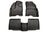 Husky WeatherBeater Floor Mats for 2014 2013 2012 2011 Ford Explorer [Covers Front & Rear Row, Black] | 98761