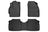 Husky WeatherBeater Floor Mats for 2014 2013 2012 2011 2010 Toyota Prius [Covers Front & Rear Row, Black] | 98921