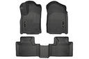 Husky WeatherBeater Floor Mats for Durango/Grand Cherokee [Covers Front & Rear Row, Black] | 99051