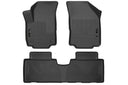 Husky WeatherBeater Floor Mats for 2022 2021 2020 2019 2018 Chevrolet Equinox [Covers Front & Rear Row, Black] | 99131