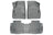 Husky WeatherBeater Floor Mats for Cadillac/Chevrolet/GMC [Covers Front & Rear Row, Gray] | 99142