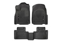 Husky WeatherBeater Floor Mats for Durango/Grand Cherokee [Covers Front & Rear Row, Black] | 99151