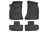 Husky WeatherBeater Floor Mats for 2021 2020 2019 2018 2017 2016 Dodge Challenger [Covers Front & Rear Row, Black] | 99171