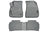 Husky WeatherBeater Floor Mats for 2021 2020 2019 2018 2017 2016 Chevrolet Malibu [Covers Front & Rear Row, Gray] | 99192