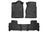 Husky WeatherBeater Floor Mats for Tahoe/Yukon [Covers Front & Rear Row, Black] | 99201