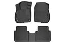 Husky WeatherBeater Floor Mats for 2022 2021 2020 2019 2018 2017 Honda CR-V [Covers Front & Rear Row, Black] | 99401