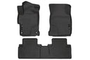 Husky WeatherBeater Floor Mats for 2015 2014 Honda Civic [Covers Front & Rear Row, Black] | 99441