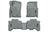 Husky WeatherBeater Floor Mats for GX460/4Runner [Covers Front & Rear Row, Gray] | 99572