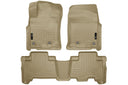 Husky WeatherBeater Floor Mats for GX460/4Runner [Covers Front & Rear Row, Tan] | 99573