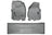 Husky WeatherBeater Floor Mats for F-250 Super Duty/F-350 Super Duty [Covers Front & Rear Row, Gray] | 99712