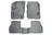 Husky WeatherBeater Floor Mats for 2017 2016 Ford Focus [Covers Front & Rear Row, Gray] | 99772
