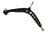 Suspensia X05CJ0911 Suspension Control Arm and Ball Joint Assembly - Front Left Lower