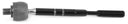Suspensia X05TR0388 Steering Tie Rod End - Front Inner