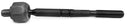 Suspensia X05TR0611 Steering Tie Rod End - Front