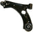 Suspensia X07CJ1184 Suspension Control Arm and Ball Joint Assembly - Front Left Lower