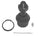 Suspensia X15BJ0093 Suspension Ball Joint - Front Upper