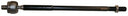 Suspensia X15TR0529 Steering Tie Rod End - Front Inner
