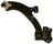 Suspensia X17CJ1635 Suspension Control Arm and Ball Joint Assembly - Front Left Lower
