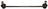 Suspensia X17SL1643 Suspension Stabilizer Bar Link - Front Right