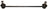 Suspensia X17SL1644 Suspension Stabilizer Bar Link - Front Left