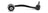 Suspensia X18CJ0852 Suspension Control Arm and Ball Joint Assembly - Front Right Upper Rearward