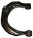 Suspensia X18CJ1844 Suspension Control Arm and Ball Joint Assembly - Front Left Upper
