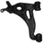 Suspensia X31CA2187 Suspension Control Arm - Front Left Lower