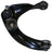 Suspensia X32CJ2660 Suspension Control Arm and Ball Joint Assembly - Front Left Upper