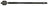 Suspensia X46TR3848 Steering Tie Rod End - Front Inner