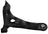 Suspensia X50CJ4065 Suspension Control Arm and Ball Joint Assembly - Front Left Lower